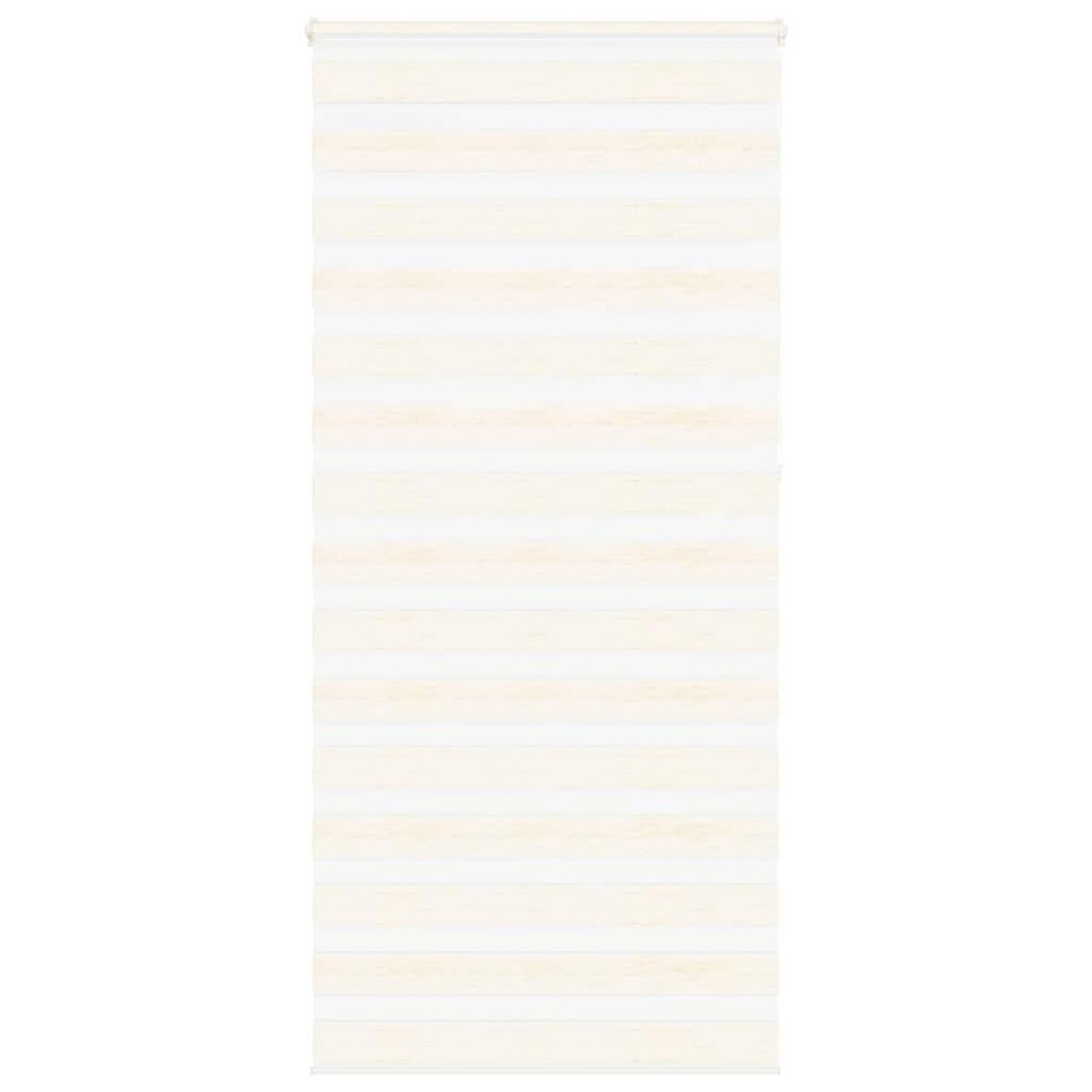 VIDAXL Store zebre beige marbre largeur du tissu 95,9 cm polyester
