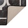 Voir la diapositive 4 : VIDAXL Tapis lavable noir et blanc 120x180 cm antiderapant