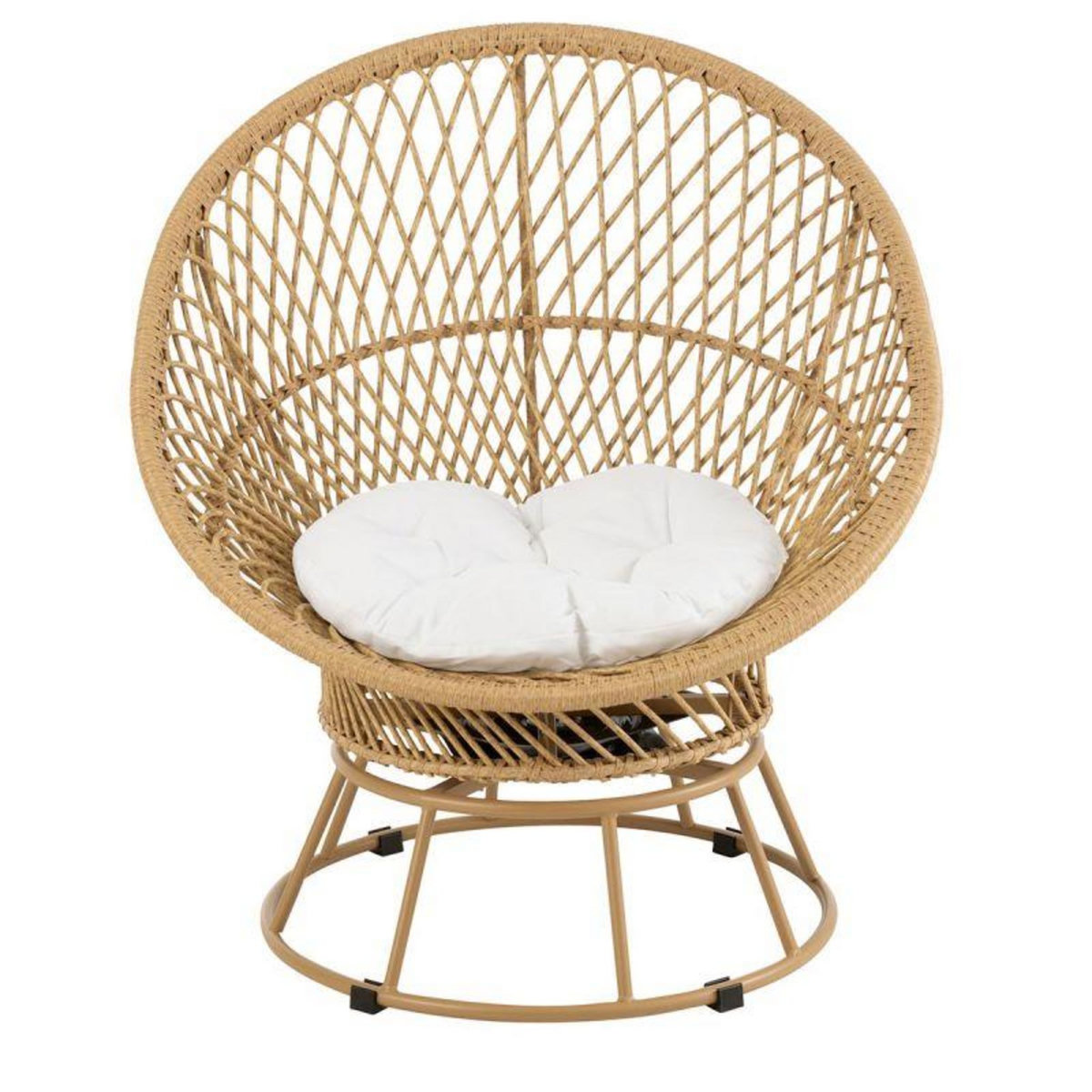 Paris Prix Fauteuil Design  Zayo  100cm Beige