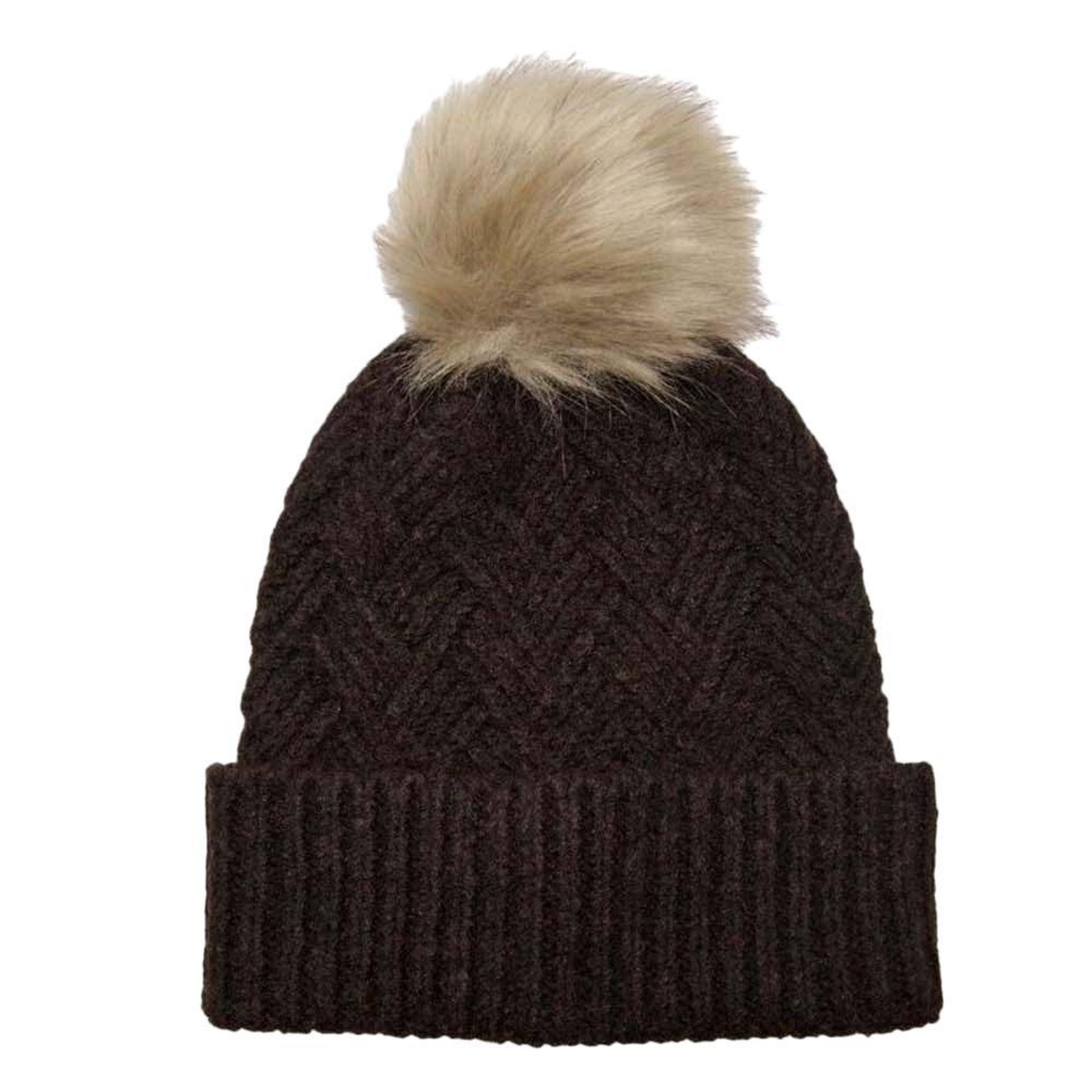 Calvin Klein Bonnet  Femme Only Kate. Coloris disponibles : Marron