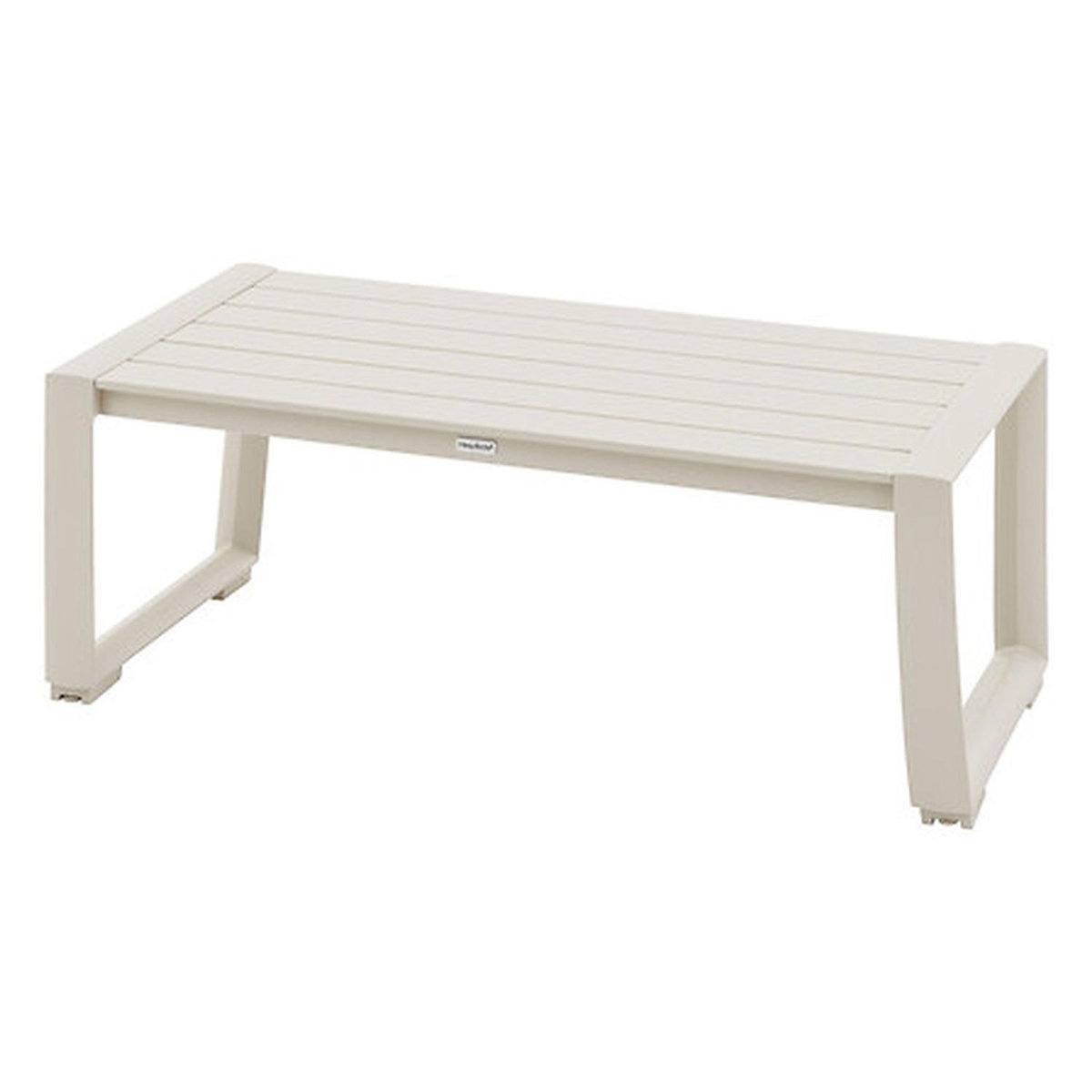 HESPERIDE Salon de jardin en aluminium 5 places BOREANE