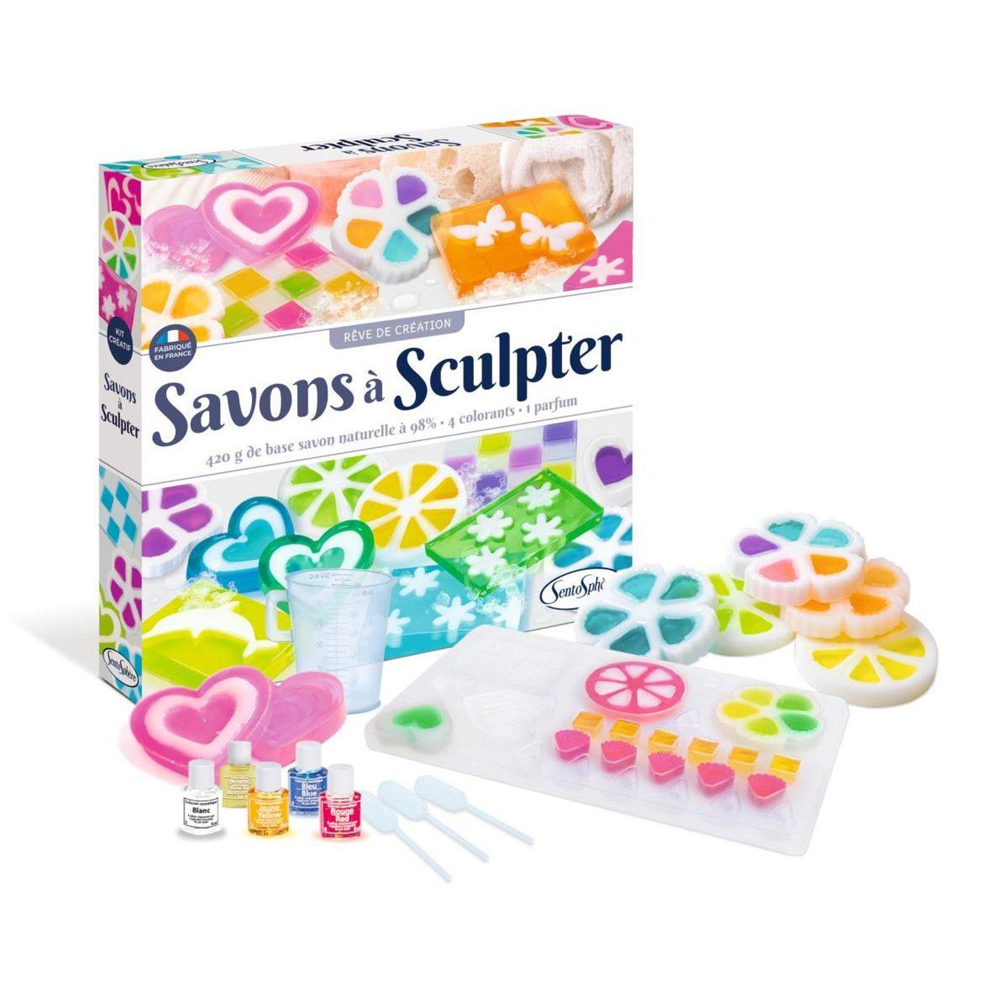 Sentosphere Coffret creatif - savons a sculpter