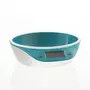 SECRET DE GOURMET Balance digitale avec bol amovible turquoise
