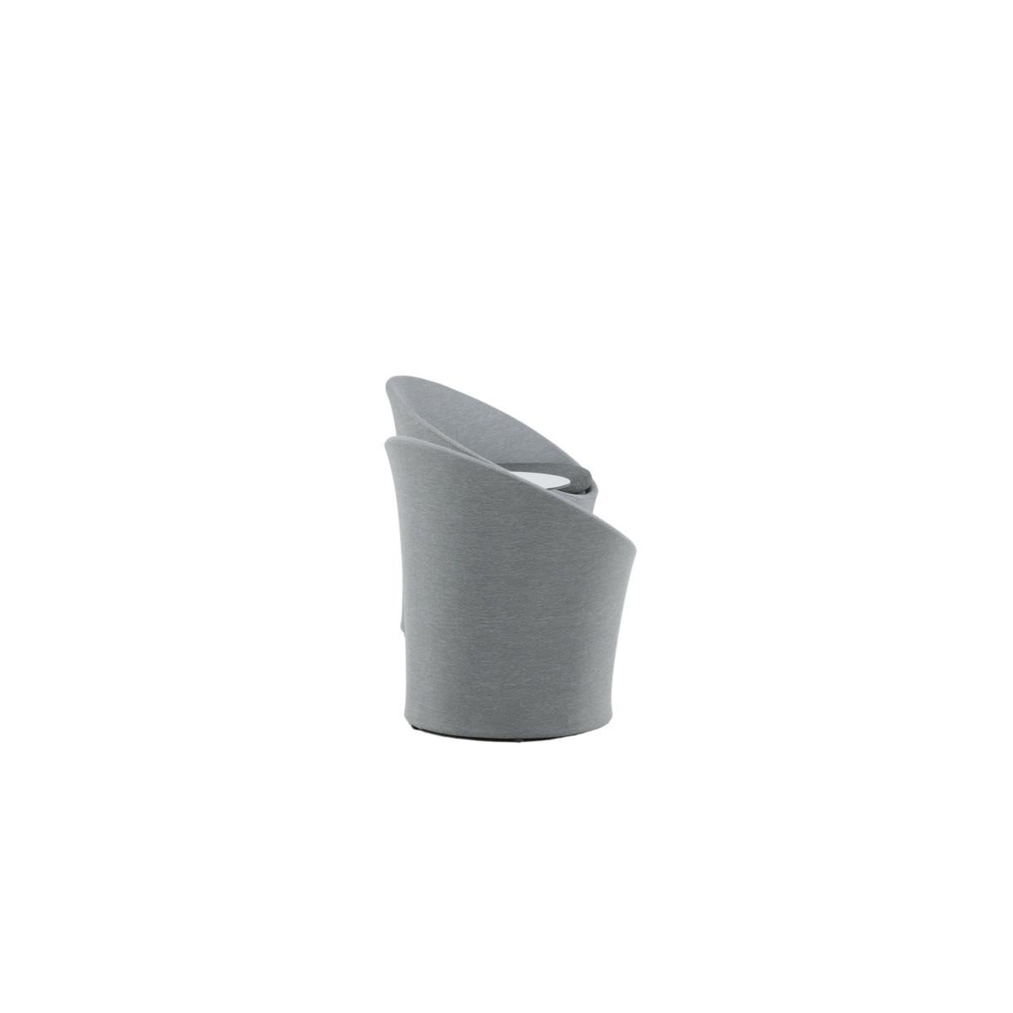 Voir la diapositive 3 : Paris Prix Salon de jardin design  spoga  73cm gris & noir