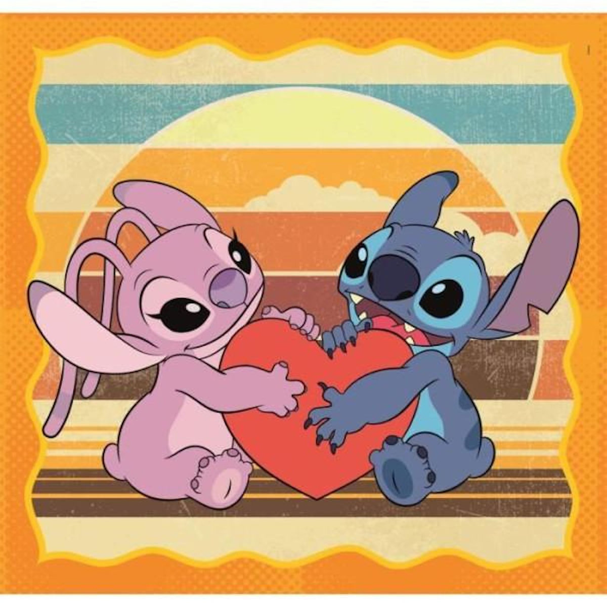 CLEMENTONI Puzzle 3 x 48 pièces Stitch – Clementoni