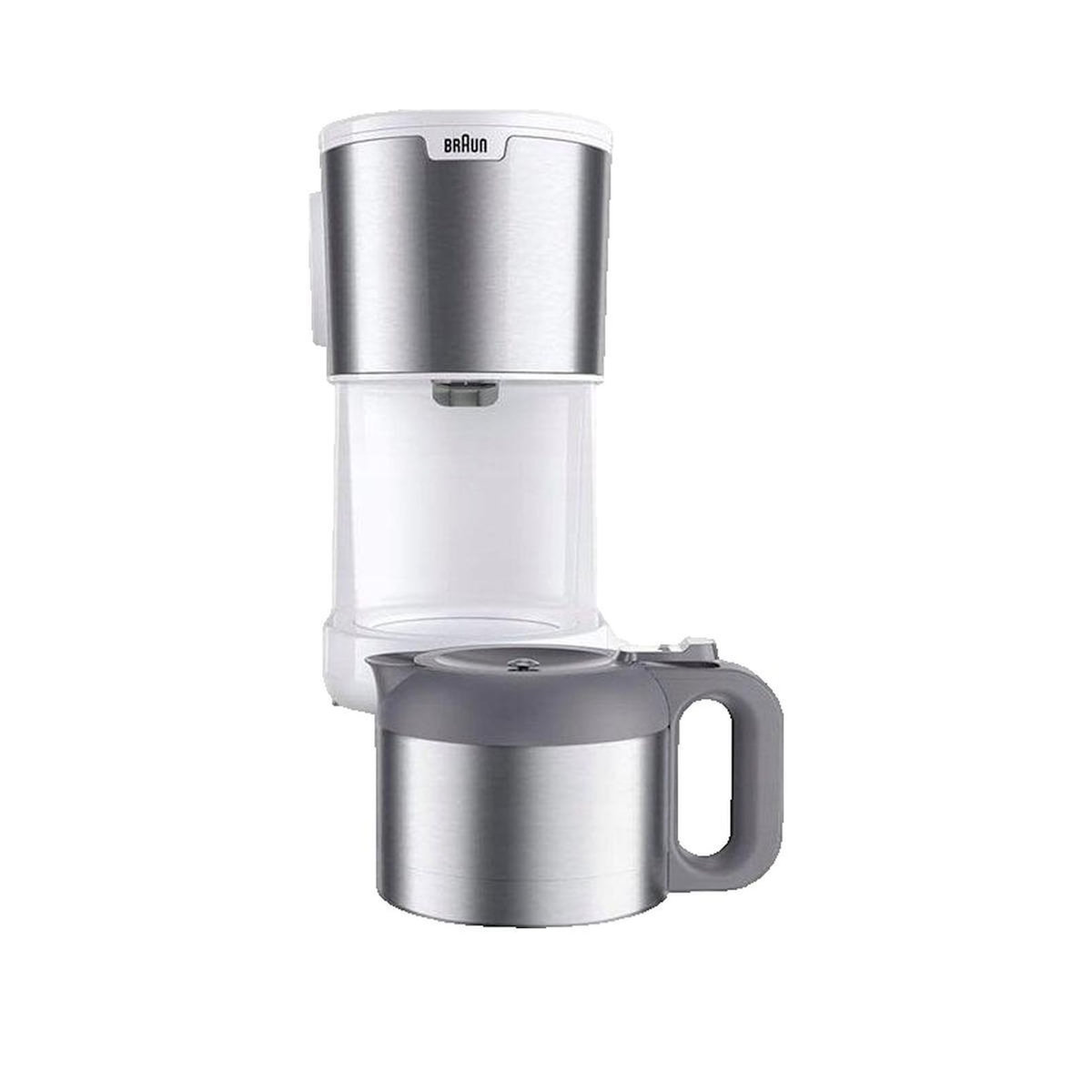 BRAUN Cafetière Braun KF 1505 WH avec système OptiBrew blanc