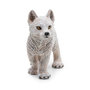 Voir la diapositive 1 : Papo 50228 figurine jeune loup polaire