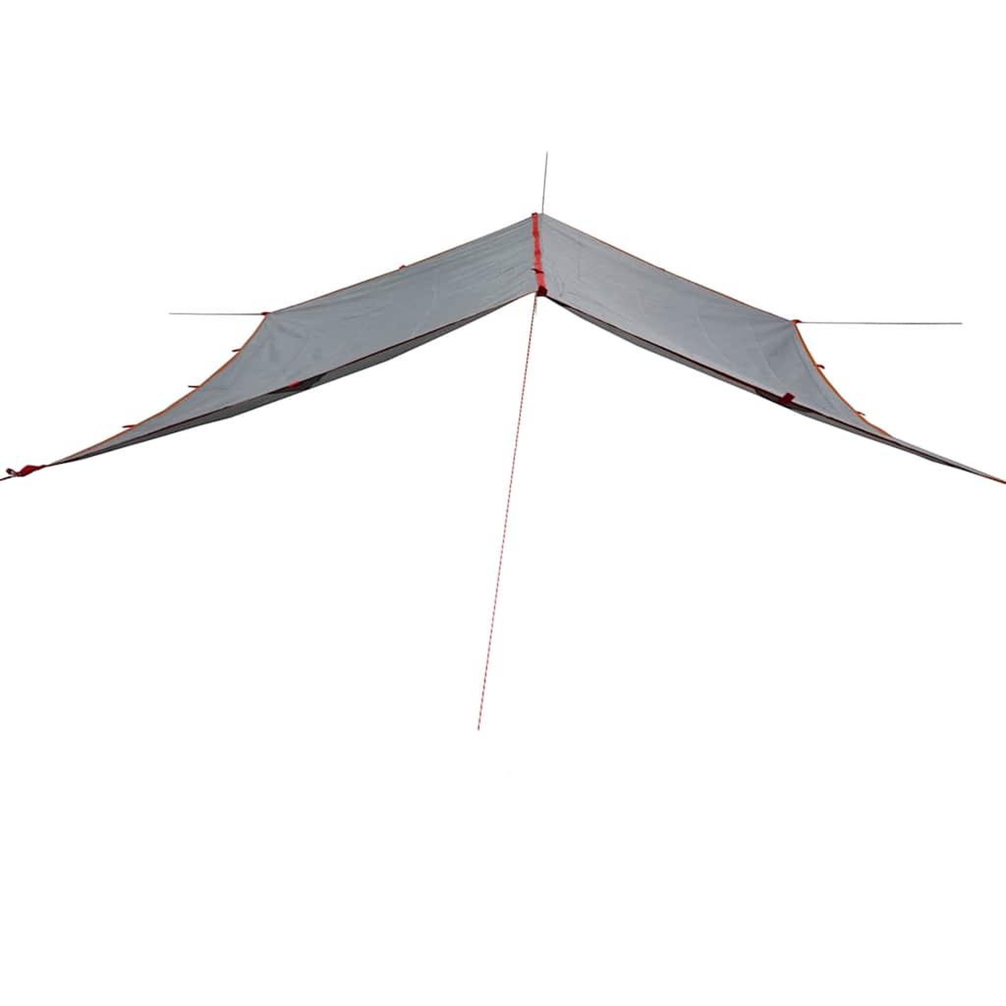 Voir la diapositive 3 : VIDAXL Bache de camping gris et orange 360x294 cm impermeable
