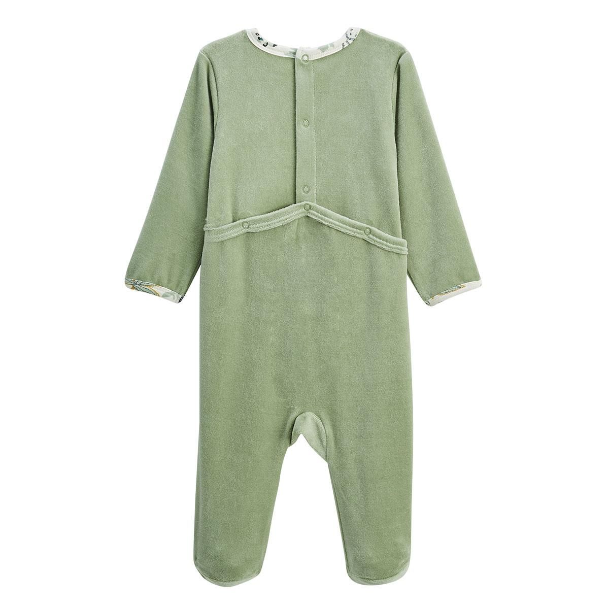 Petit Béguin Lot de 2 pyjamas bébé en velours Boavista