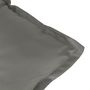 Voir la diapositive 5 : VIDAXL Coussin de banc de jardin gris fonce melange 120x50x7 cm tissu