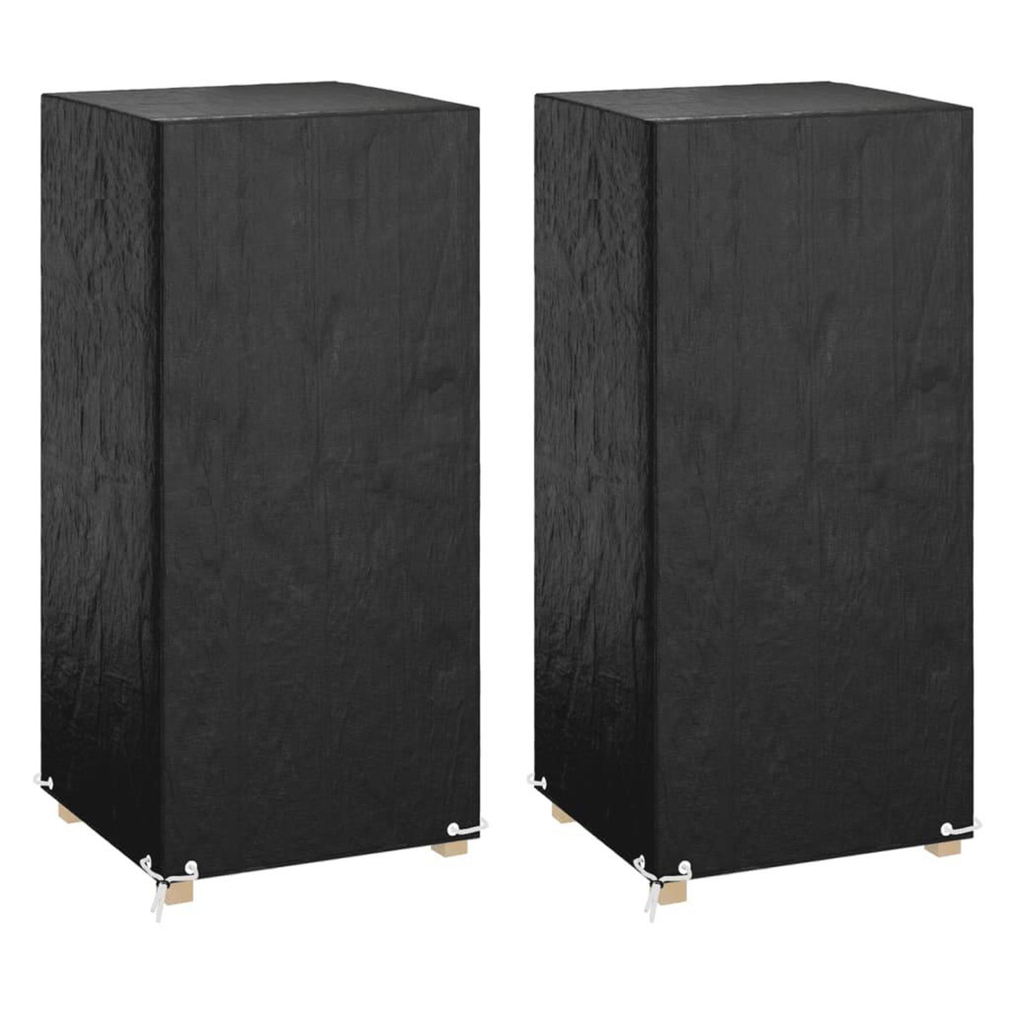 Voir la diapositive 1 : VIDAXL Housses de chaise de jardin 2 pcs 8 œillets 75x70x140 cm PE