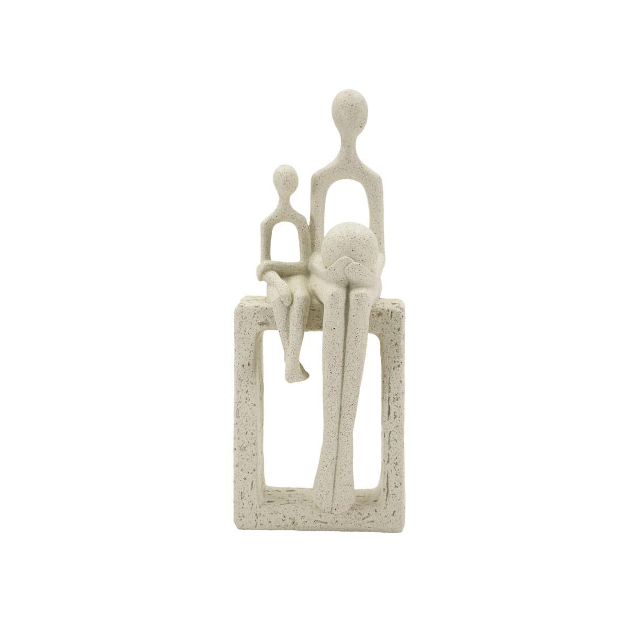 Voir la diapositive 2 : Paris Prix Statuette déco maternité  stons  26cm crème