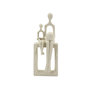 Voir la diapositive 2 : Paris Prix Statuette Déco Maternité  Stons  26cm Crème