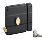 THIRARD Serrure en applique THIRARD 140 x 72mm, à tirage, horizontal, ouverture à droite