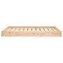Voir la diapositive 3 : VIDAXL Lit pour chien 101,5x74x9 cm Bois de pin solide