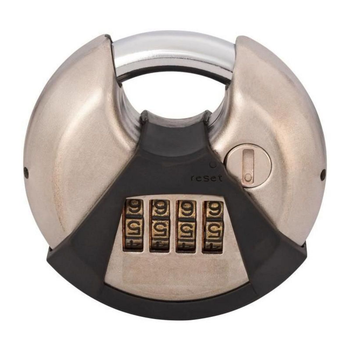 BURG WACHTER Cadenas cylindrique - BURG WACHTER - 23 C 70 SB - Acier inoxydable 70 mm, ouverture a code