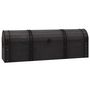 Voir la diapositive 2 : VIDAXL Coffre de rangement Bois massif style vintage 120x30x40 cm