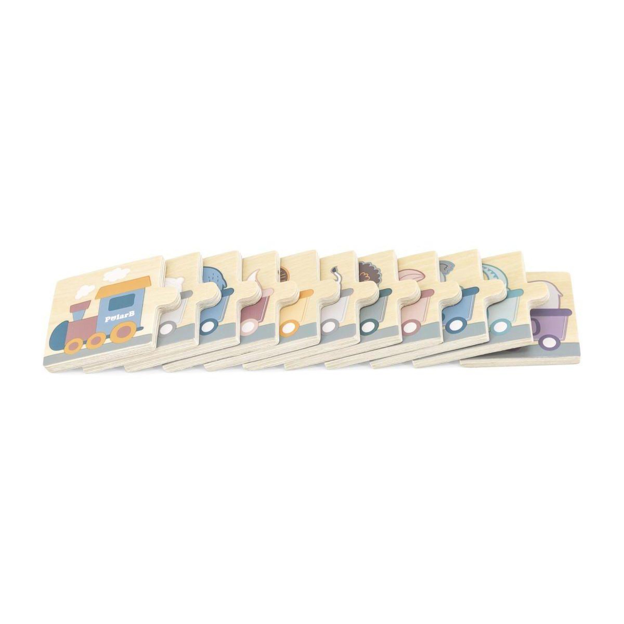 Voir la diapositive 2 : VIGA Puzzle en bois  44071 polarb - les nombres, 31 pièces