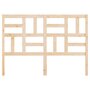 Voir la diapositive 4 : VIDAXL Tete de lit 146x4x104 cm Bois massif de pin