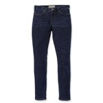 CARHARTT Jean slim fit femme LAYTON SKINNY T48 W16 bleu marine CARHARTT S1102734464W16REG