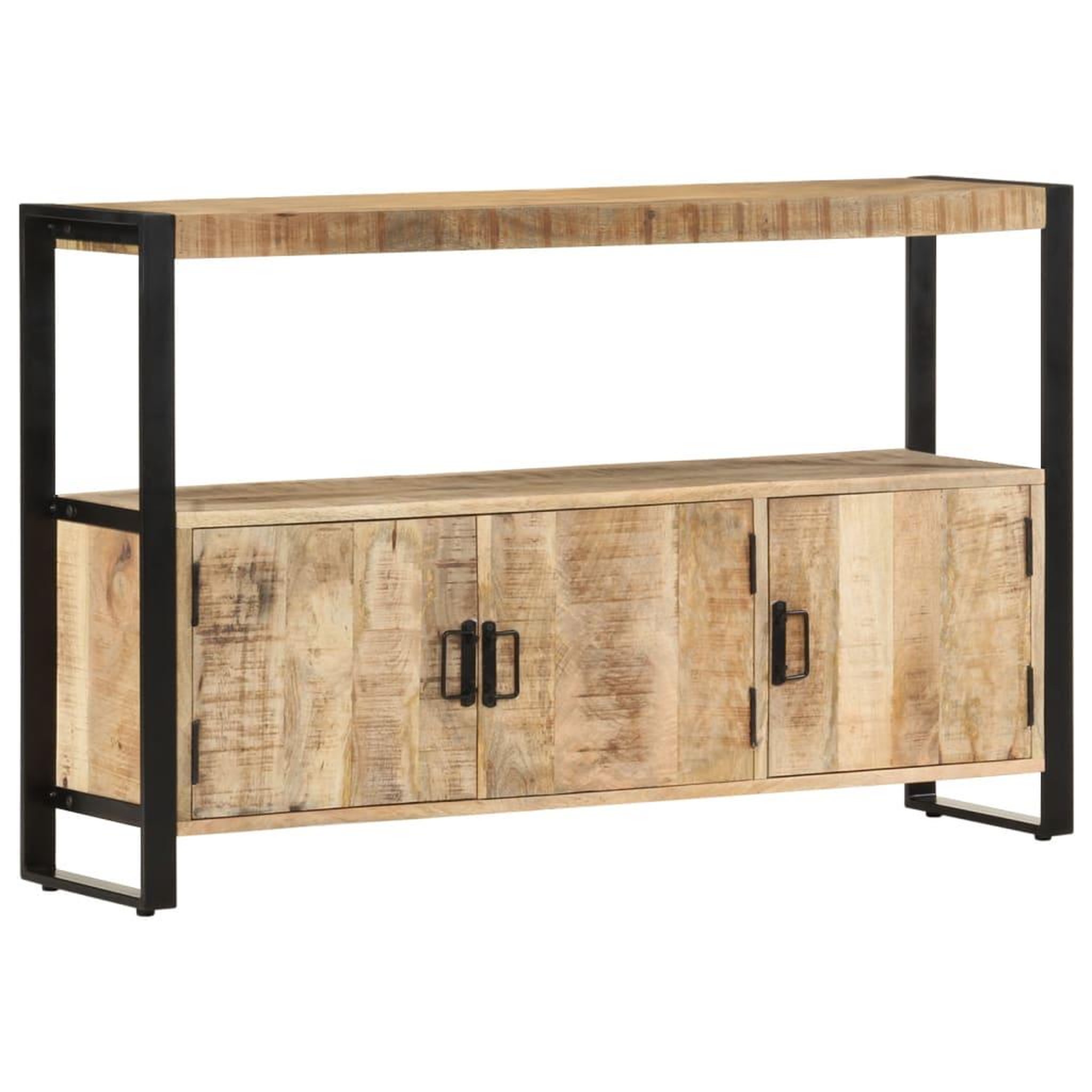 VIDAXL Armoire laterale 120x30x75 cm bois de manguier solide