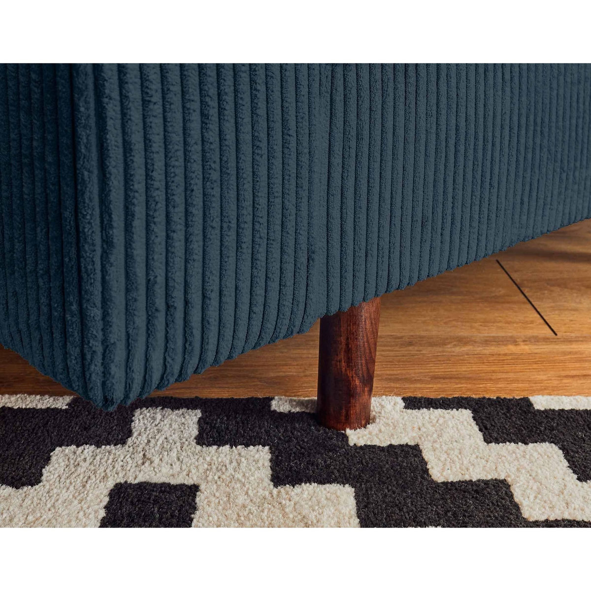 LISA DESIGN Rune - fauteuil - en velours côtelé