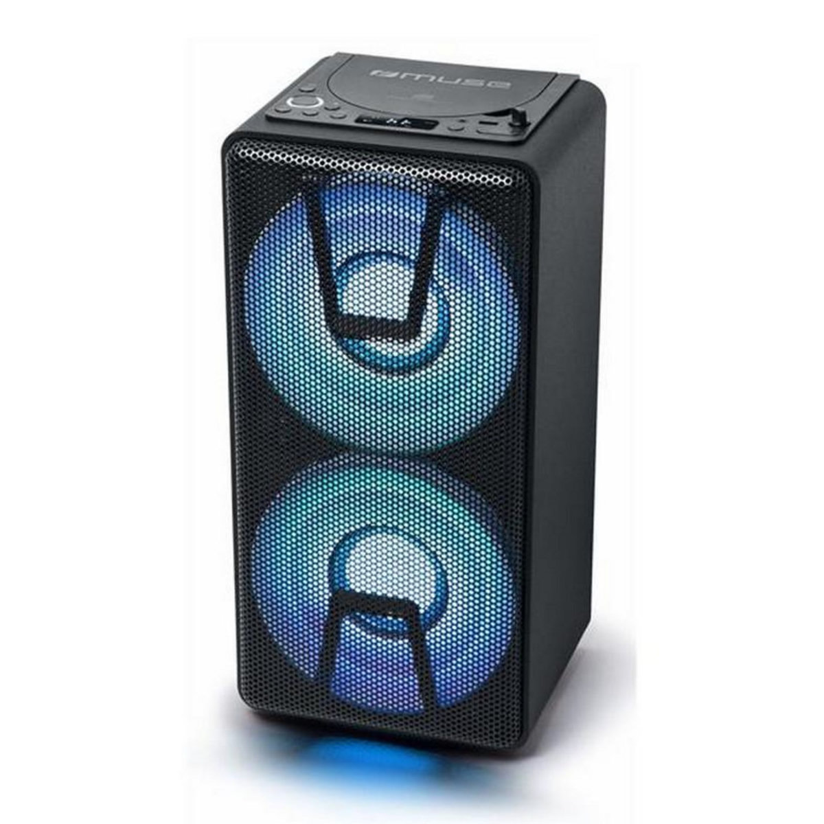 Muse Mini-chaîne 150w noir avec bluetooth - m1820dj