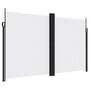 Voir la diapositive 2 : VIDAXL Auvent lateral retractable blanc 200x600 cm