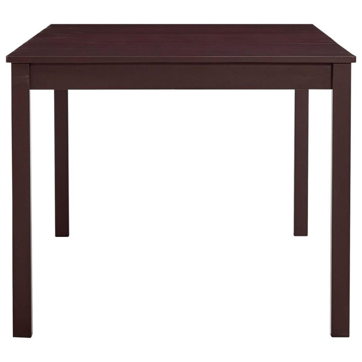 VIDAXL Table a manger Marron fonce 180x90x73 cm Bois de pin