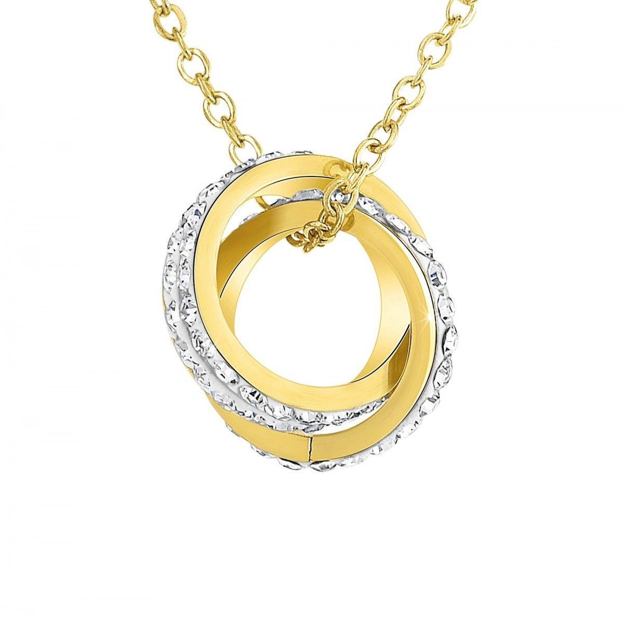 SC BOHEME Collier SC Bohème orné de cristaux scintillants