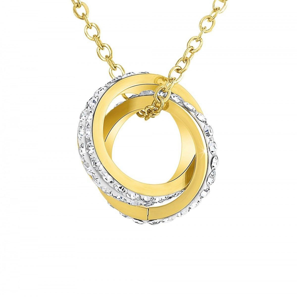 SC BOHEME Collier SC Bohème orné de cristaux scintillants