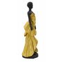 Voir la diapositive 2 : Paris Prix Statuette Déco Femme  Fashion  33cm Or