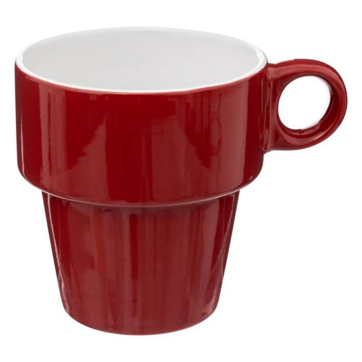 SECRET DE GOURMET Lot de 6 Mugs sur Rack  Colorama  26cl Multicolore