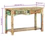 Voir la diapositive 6 : VIDAXL Table console 120x40x75 cm Bois solide de recuperation