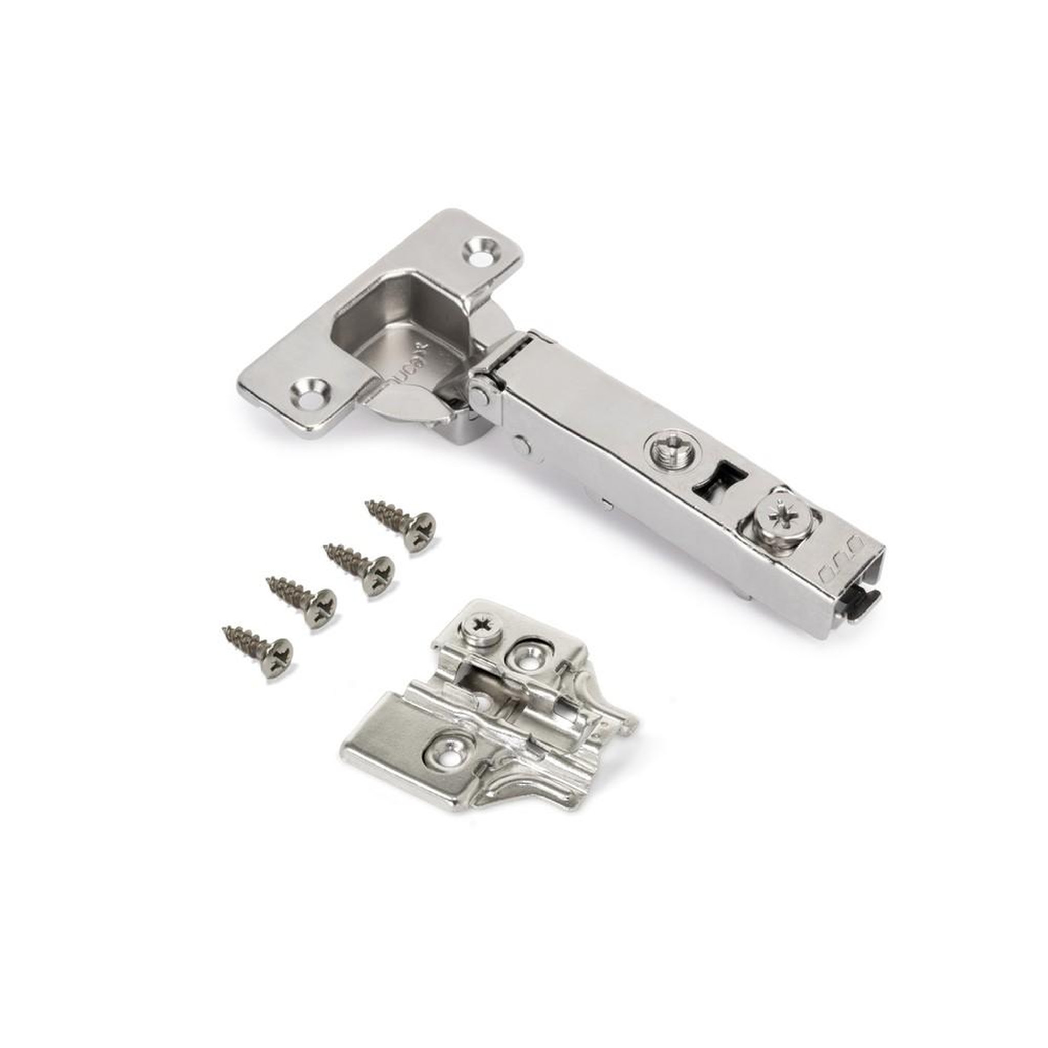 EMUCA SRL Lot de 20 charnières X92 charnières à ouverture de 105 degrés - fermeture amortie - Diamètre 5x9.5mm