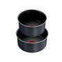 Voir la diapositive 2 : TEFAL Lot de 2 casseroles aluminium 18/20cm + 1 poignée noir - L7239003