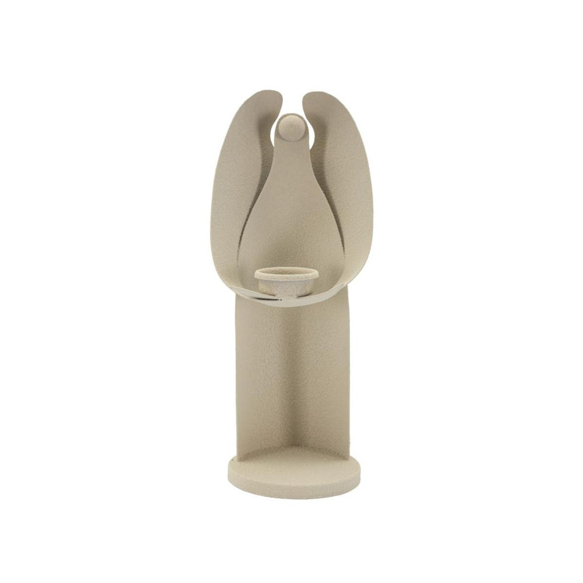 Paris Prix Bougeoir en Métal  Angel  30cm Crème
