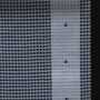 Voir la diapositive 5 : VIDAXL Bache Leno 260 g/m^2 4 x 4 m Blanc