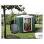 Voir la diapositive 2 : Habitat et Jardin Abri de jardin métal -  Rosas   - 2.71 m² avec récupérateur d'eau - Vert