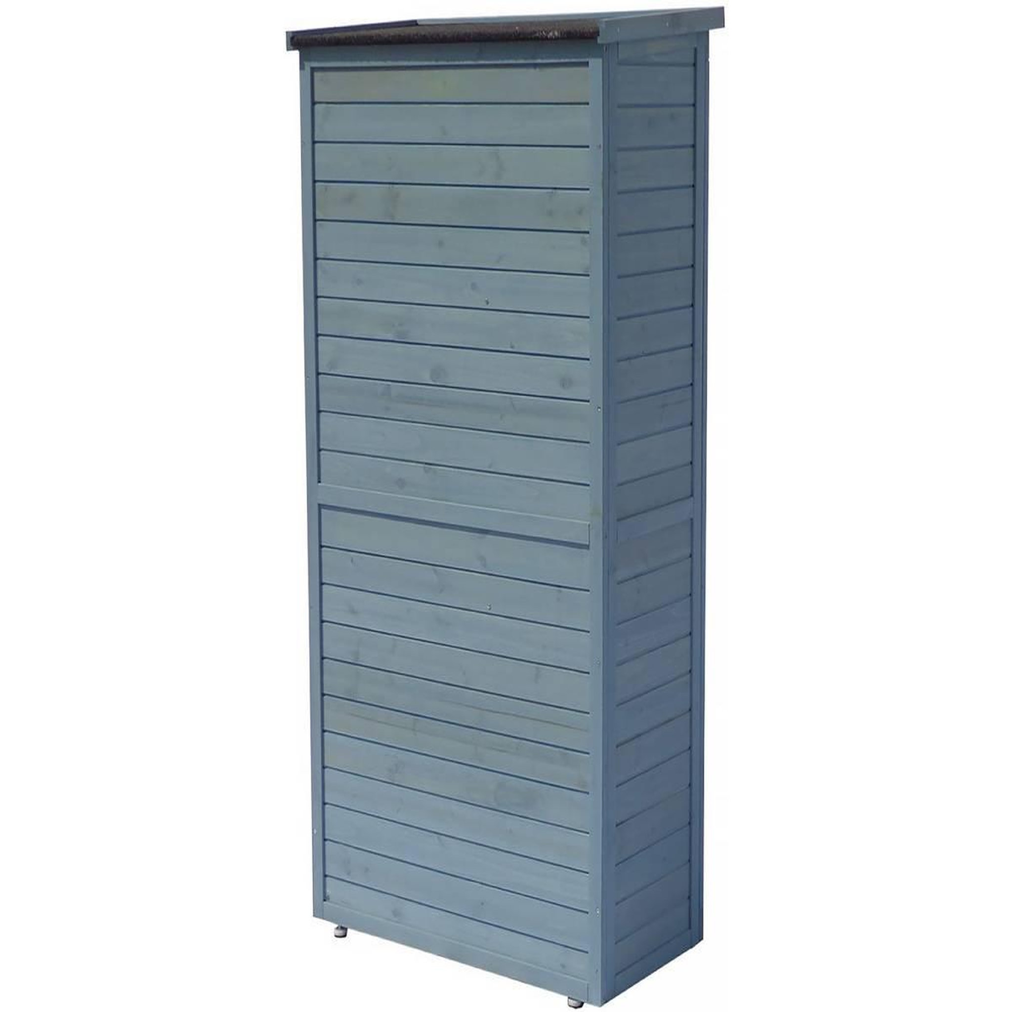Voir la diapositive 4 : Habitat et Jardin Armoire de jardin  space  - 87 x 46.5 x 160 cm - bleu ciel