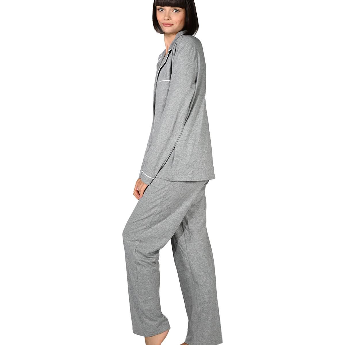 Sensei Maison Pyjama uni chambray femme MILA