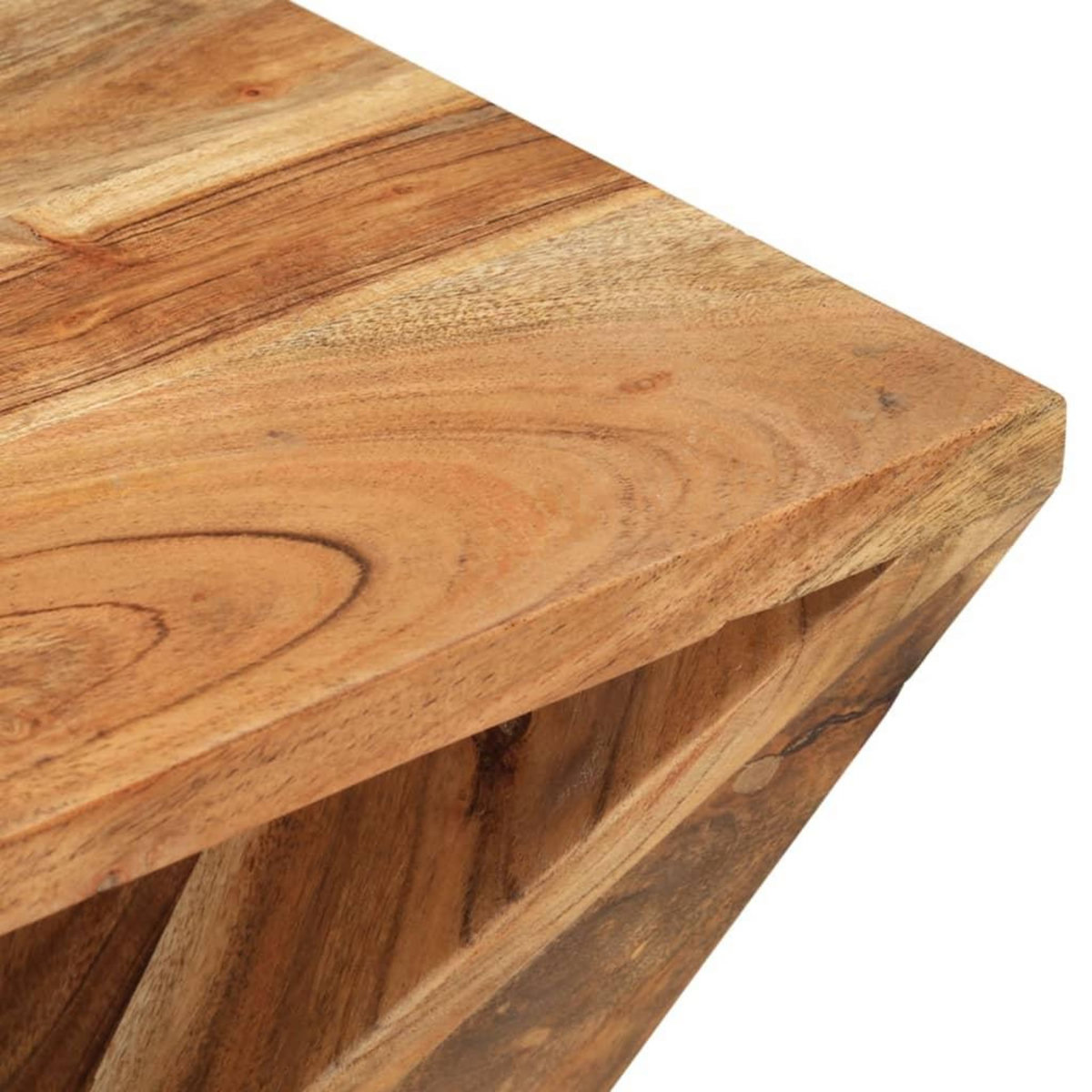 VIDAXL Table d'appoint 35x35x55 cm Bois massif d'acacia