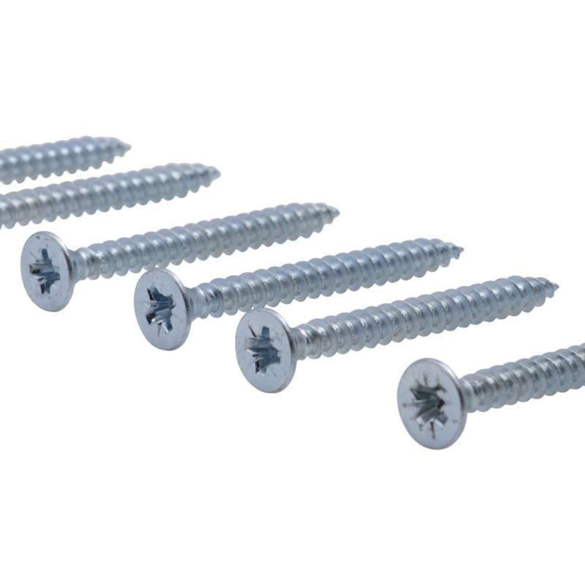  Vis à bois tête fraisée PZ zinguée Vissal filet total 4,5x40 mm  x33 vis
