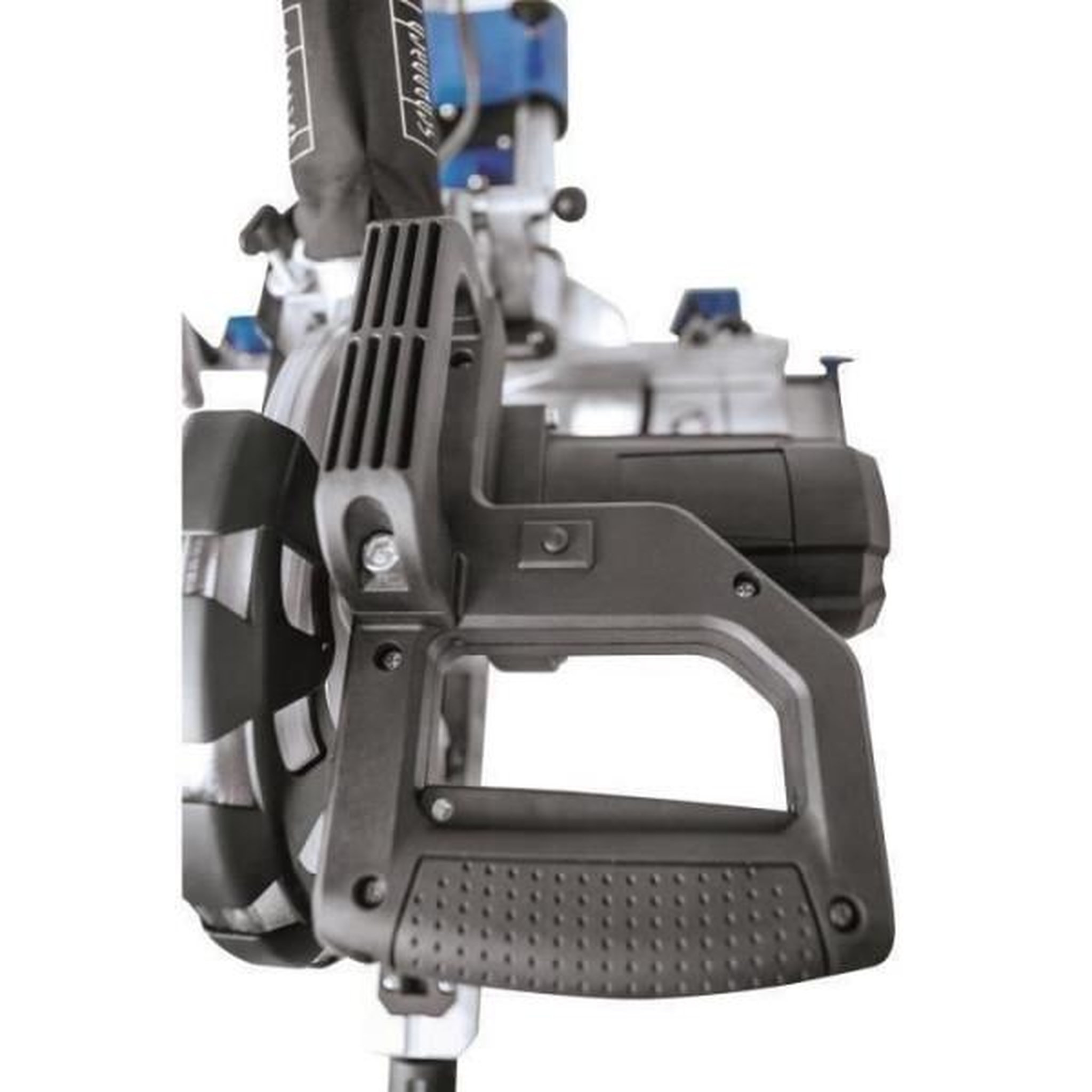 Voir la diapositive 2 : SCHEPPACH Scie a onglet radiale électrique SCHEPPACH 216 mm HM81LXU - 2000 W - Avec laser, LED et 2 extensions d'appui
