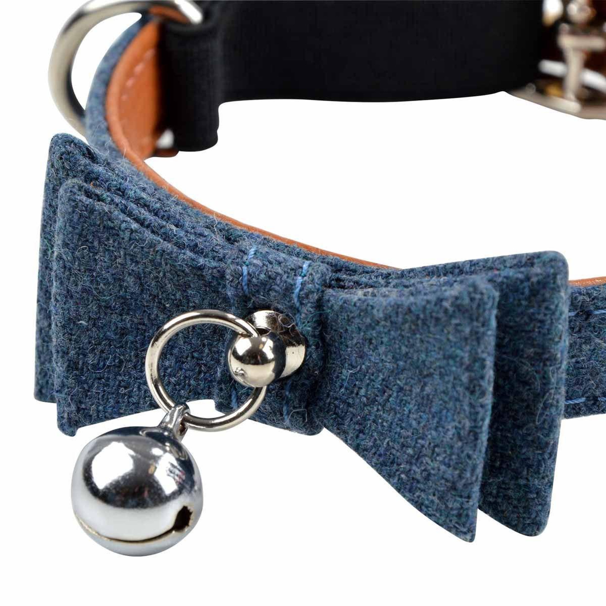 Voir la diapositive 2 : LOVE STORY Collier pour chat  anti etranglement  27cm bleu