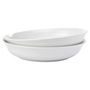 Voir la diapositive 2 : COMPTOIR DE FAMILLE Set de 2 assiettes creuses 22 cm blanc