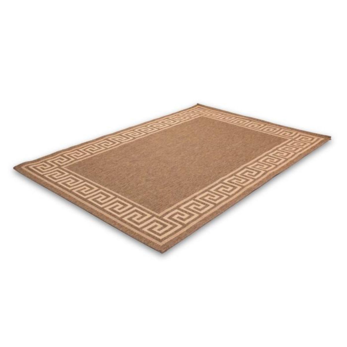 Paris Prix Tapis Graphique à Poils Courts  Malmo  Marron Café