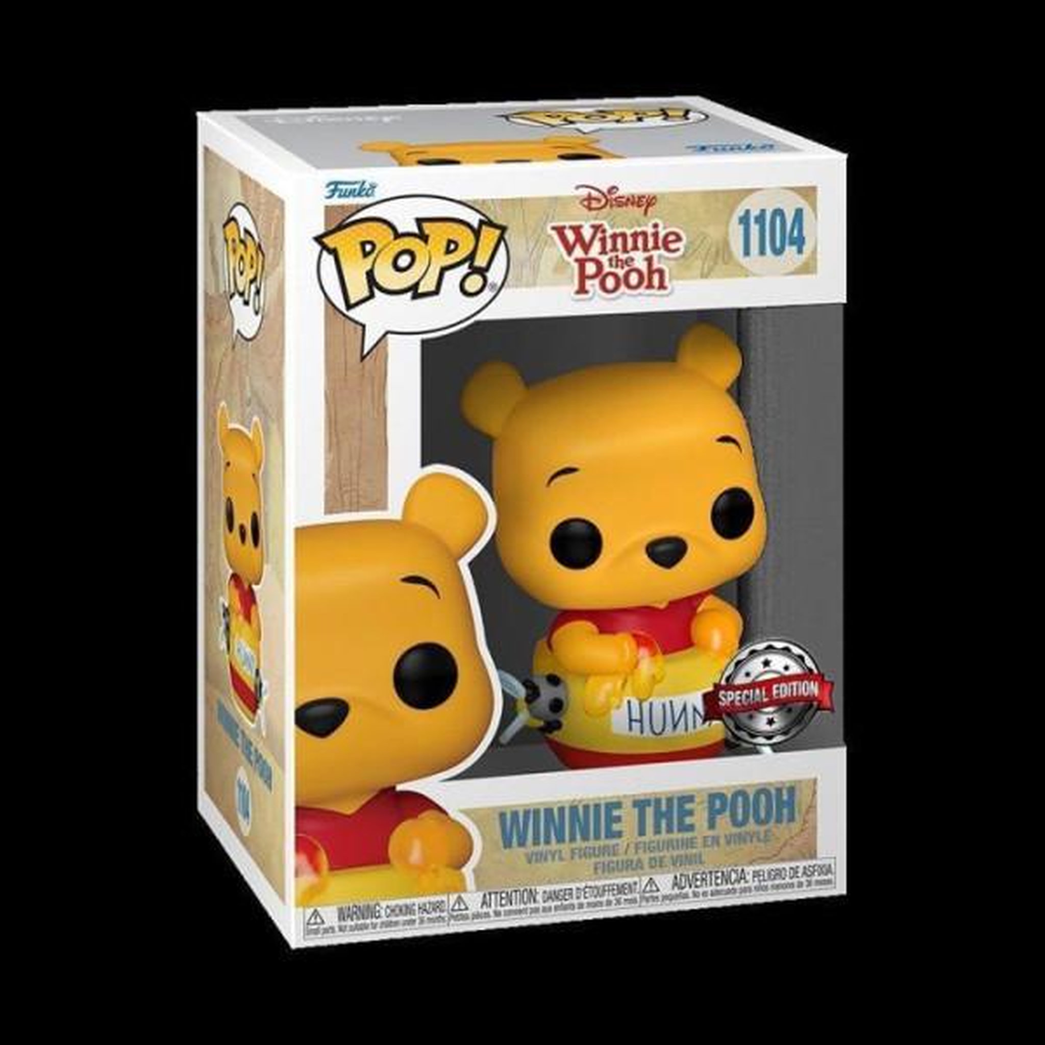 Funko Figurine funko pop! - disney winnie l'ourson dans un pot de miel - vinyle