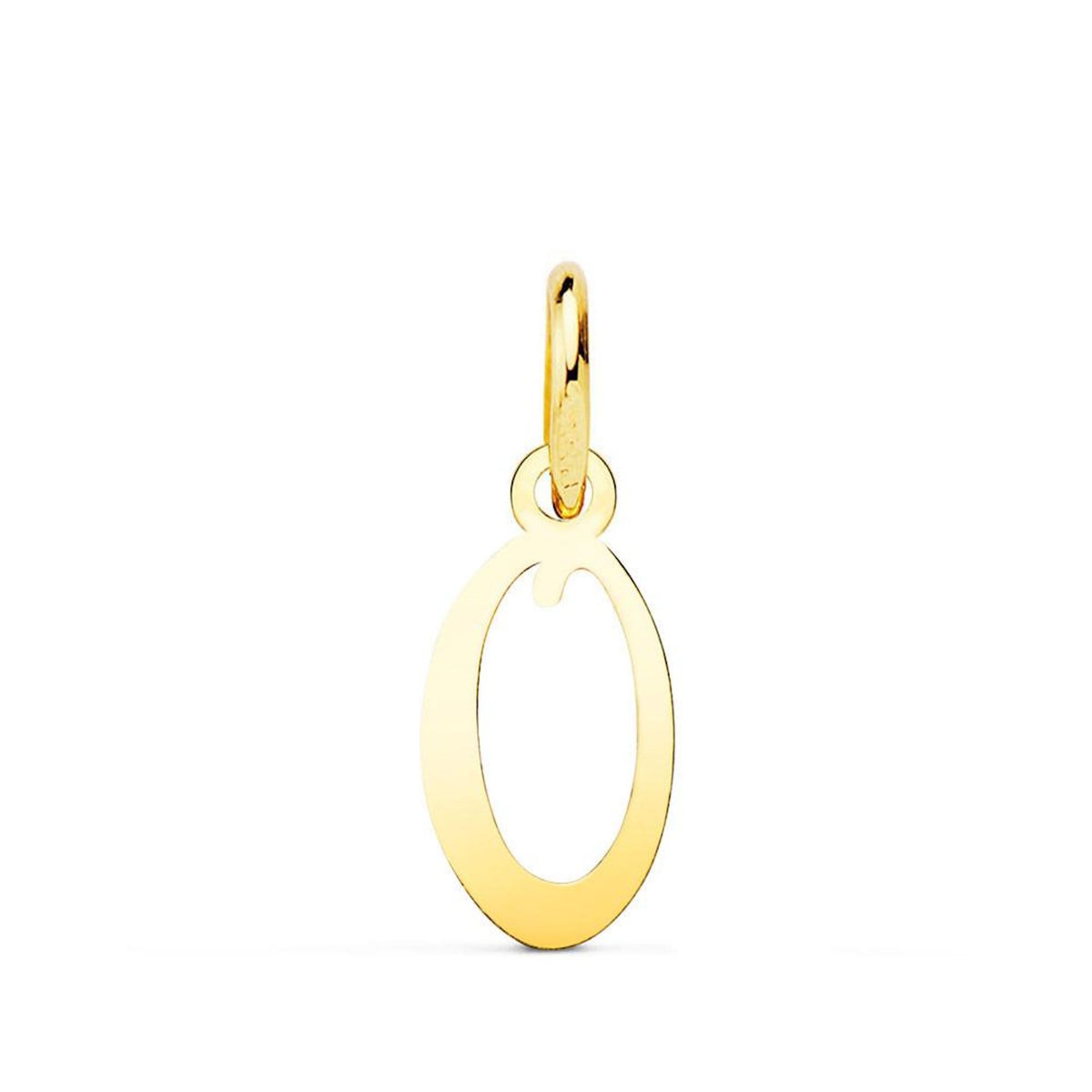 L'ATELIER D'AZUR Pendentif Lettre  O  Or 750 Jaune - Chaine Offerte