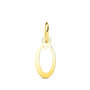 Voir la diapositive 1 : L'ATELIER D'AZUR Pendentif Lettre  O  Or 750 Jaune - Chaine Offerte